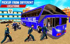 Captura de tela do apk Ônibus policial dirigindo Sim: transporte fora da 3