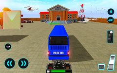 Captura de tela do apk Ônibus policial dirigindo Sim: transporte fora da 12