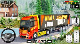 Captura de tela do apk Extreme offroad multi-carga Truck Simulator 2018 9