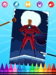 Superhero Coloring Pages ekran görüntüsü APK 9