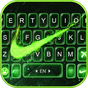 Green Neon Check Tema de teclado