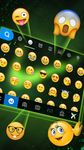 Green Neon Check Tema de teclado captura de pantalla apk 