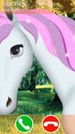 juego de simulación de llamada de unicornio captura de pantalla apk 