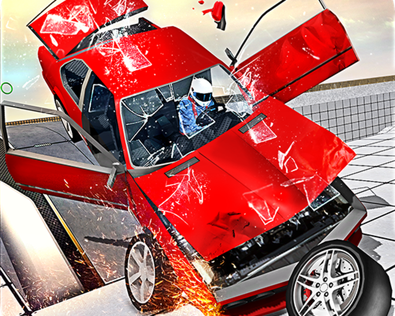 Stunt Car Crash Test free