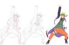 Vẽ Hướng dẫn Naruto (Từng bước) ảnh số 4