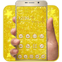 Gold Giltter Luxury Dazzling Theme APK