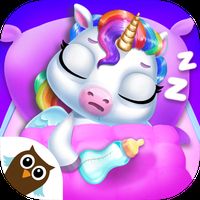 Biểu tượng My Baby Unicorn - Cute Rainbow Pet Care & Dress Up