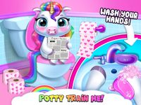 Captura de tela do apk My Baby Unicorn - Cute Rainbow Pet Care & Dress Up 13