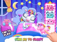 Captura de tela do apk My Baby Unicorn - Cute Rainbow Pet Care & Dress Up 9