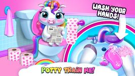Captura de tela do apk My Baby Unicorn - Cute Rainbow Pet Care & Dress Up 23
