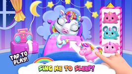 Captura de tela do apk My Baby Unicorn - Cute Rainbow Pet Care & Dress Up 18