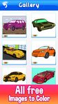 Cars Glitter Color by Number-Vehicle Coloring Book screenshot apk 6