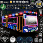Real Euro City Bus Simulator Driving Heavy Traffic icon