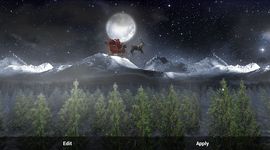 Скриншот  APK-версии Santa 3D Live Wallpaper