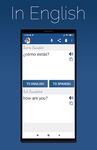 Traductor Español Inglés captura de pantalla apk 3