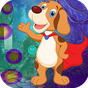 Best Escape Games 100 Superhero Dog Escape Game APK