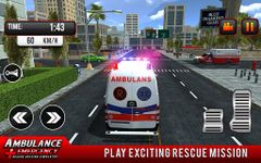 Screenshot 4 di 911 Ambulance City Rescue: Emergency Driving Game apk