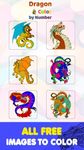 Dragons Color by Number - Animals Coloring Book ảnh số 5