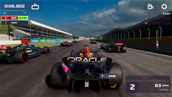 f1 mobile racing app