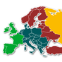 Juego de Mapa de Europa - Países y capitales