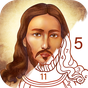 Ícone do Bible Coloring - Color By Number, Free Bible Game