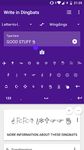 Write in Dingbats: Wingdings translator & keyboard のスクリーンショットapk 1