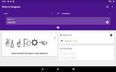 Write in Dingbats: Wingdings translator & keyboard screenshot apk 6