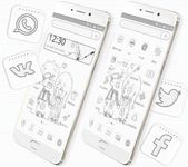 Gambar Simple Cute Sketch Cartoon Theme 9