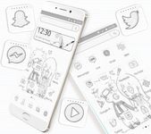 Gambar Simple Cute Sketch Cartoon Theme 5