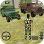 Icoană Conduce jeep armatei militare