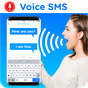 Icône de Message vocal expéditeur: écrire des sms par la