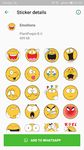 Captura de tela do apk Emojidom emojis adesivos grátis (WAStickerApps) 1