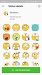 Captura de tela do apk Emojidom emojis adesivos grátis (WAStickerApps) 2