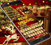 Gold Christmas Keyboard Theme image 2