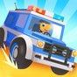 Dinosaur Police Car icon