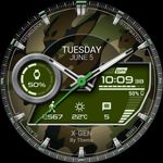 Captura de tela do apk X-Gen Watch Face & Clock Widget 4