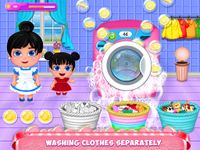 Mom Baby Clothes Washing Laundry screenshot apk 3