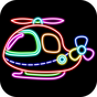 Magical Drawing Glow - Kids Game icon