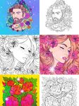 Tangkapan layar apk No.Paint - Relaxing Coloring games 8