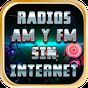 Radios AM y FM Sin Internet Guia Gratis apk icono