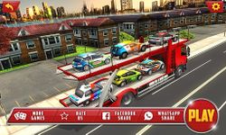 Araç Transporter römork kamyon oyunu ekran görüntüsü APK 16