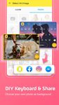 Tangkapan layar apk Facemoji Keyboard Lite: GIF, Emoji, DIY Theme 2