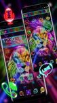 Gambar Tema keren neon singa 7