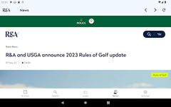 Captura de tela do apk Rules of Golf 2019 14