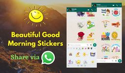 Good Morning Stickers for WhatsApp image 1