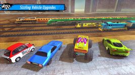 Train v/s Car Racing capture d'écran apk 2