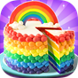 Ícone do Bolo de unicórnio do arco-íris: jogos de cozinha