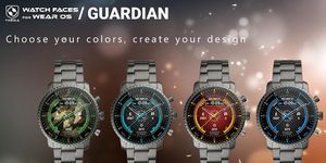 Tangkapan layar apk Guardian Watch Face & Clock Widget 14