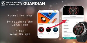 Guardian Watch Face & Clock Widget capture d'écran apk 15