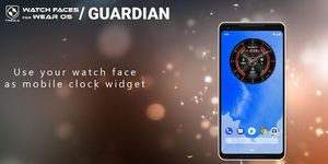 Tangkapan layar apk Guardian Watch Face & Clock Widget 10
